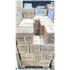 Image 3 : HALF PALLET OF HEXAGON PORCELAIN TILES IN CALCUTTA GOLD 10SQ.FT. PER BOX, APPROX 40