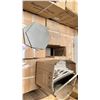Image 2 : HALF PALLET OF HEXAGON PORCELAIN TILES IN BASALT GREY 10SQ.FT. PER BOX, APPROX 11 BOXES,