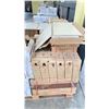 Image 2 : HALF PALLET OF 12 X 24" CERAMIC WALL TILE IN ESPANA SAND APPROX 16SQ.FT. PER BOX, APPROX 19 BOXES,