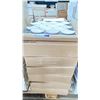 Image 2 : 7 BOXES OF MARBLE MOSAIC TILE IN FISHCREAM 10 X 1SQ.FT. SHEETS PER BOX APPROX 70SQ.FT. TOTAL