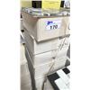 Image 2 : 9 BOXES OF MARBLE MOSAIC TILE IN BWMIX 15 X 1SQ.FT. SHEETS PER BOX APPROX 135SQ.FT. TOTAL