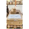 Image 2 : PALLET OF 6 X 24" 3D MARBLE LEDGESTONE FLATS IN MARBLE WHITE 6SQ.FT. PER BOX, APPROX 27 BOXES,