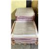 Image 2 : PALLET OF 24 X 24" PORCELAIN TILES IN TAUPE VEIN CUT TRAVERTINE APPROX 16SQ.FT. PER BOX APPROX 19