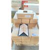 Image 2 : HALF PALLET OF PORCELAIN CERTIFIED MOSAIC TILE IN 25CHEVMS LASA BEIGE, APPROX 22 BOXES, APPROX