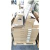 Image 2 : PALLET OF 6 X 24" MIXED TEXTURE MOSAIC TILES IN BIANCO CARRARA 5SQ.FT. PER BOX APPROX 46 BOXES,