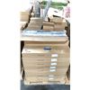 Image 2 : PALLET OF 6 X 24" MIXED TEXTURE MOSAIC TILES IN ZEBRANO MARBLE 5SQ.FT. PER BOX APPROX 63 BOXES,