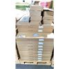 Image 2 : PALLET OF 6 X 24" MIXED TEXTURE MOSAIC TILES IN COFFEEWOOD MARBLE 5SQ.FT. PER BOX APPROX 71 BOXES,