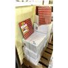 Image 2 : 7 BOXES OF 12 X 12" PORCELAIN DECOR TILES, APPROX 11SQ.FT. PER BOX, APPROX 77SQ.FT. TOTAL.