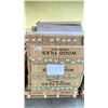 Image 3 : PALLET OF CERTIFIED PORCELAIN 6 X 36" PORCELAIN TILES IN ANTIQUE WOOD CHARCOAL BROWN, 12SQ.FT. PER