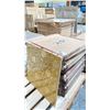 Image 2 : PALLET OF 24 X 24" DECOR PORCELAIN TILE IN GOLDEN FLOWER24, APPROX 16SQ.FT. PER BOX, APPROX 10