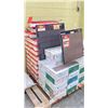 Image 1 : PALLET OF PORCELAIN TILE IN 2 SHADES; PELLE MORO 4 X 20" APPROX 30 BOXES, APPROX