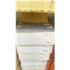 Image 2 : SHELF LOT OF ASSORTED MOSAIC TILES; 5 BOXES T13, 4 BOXES MARBLE LEAF WHITE, 7 BOXES CERTIFIED