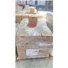 Image 2 : PALLET OF HEXAGON PORCELAIN COLOUR MAN TILES IN RED 10SQ.FT. PER BOX, APPROX 58 BOXES, APPROX