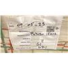 Image 3 : PALLET OF 300 X 300MM PORCELAIN TILE IN BLACK A8 APPROX 10.66SQ.FT. PER BOX, APPROX 61 BOXES,