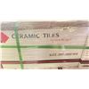 Image 2 : PALLET OF 12 X 24" PORCELAIN TILES IN HEX1224WHT 16SQ.FT. PER BOX APPROX 60 BOXES, APPROX 960SQ.FT.