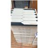 Image 2 : SPINDLE STYLE MOSAIC TILE IN WHITE AND BLUE