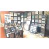 Image 2 : ENTIRE WALL OF MOSAIC TILE SAMPLES AND ALL FREESTANDING SAMPLES IN CORNER