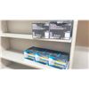 Image 8 : CONTENTS OF TOOL ROOM; TILE FASTENERS AND MORE