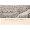 Image 2 : Wyoming Valley Framed Very Fine Reprint of 1885 Litho  [181300]