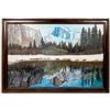 Image 1 : Romo Signed Oil Painting:  Half Dome at Yosemite 2010  [181298]