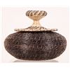 Image 1 : Horsehair Basket with Lid  [182105]