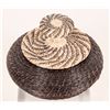 Image 2 : Horsehair Basket with Lid  [182105]