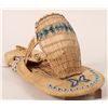 Image 2 : Washoe or Paiute Baby Basket, Beaded  [182150]