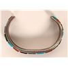 Image 2 : Silver Bracelet with Colored Stones  [179770]