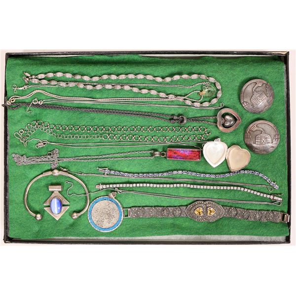 Potpourri of Silver Jewelry  [180234]