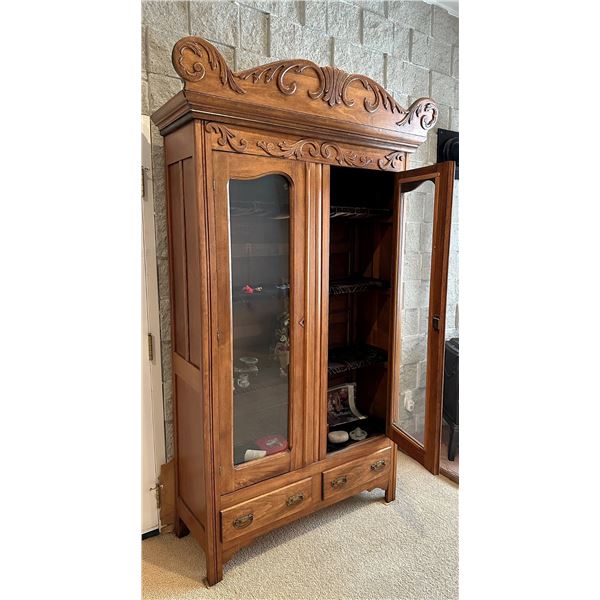 Armoire with double doors and drawers, c1900  [157644]