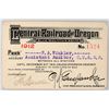 Image 1 : Central Railroad of Oregon pass, 1912  [179576]