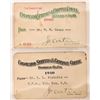 Image 1 : Colorado Springs & Cripple Creek District RWY Co. passes, 1906/10  [172113]