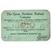 Image 1 : Great Northern RWY Pass 1910  [180407]