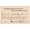 Image 1 : NY, Chicago & St. Louis Railroad Pass 1888  [180376]