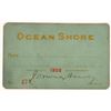 Image 1 : Ocean Shore RY Co pass, 1908  [172090]