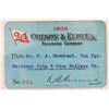 Image 1 : Oregon & Eureka Railroad Co pass, 1906  [172147]