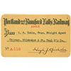 Image 1 : Portland & Rumford Falls RWY Pass 1905  [180362]