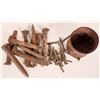 Image 2 : Railroad Date Nails & Spikes  [180953]