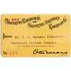 Image 1 : Silverton Railroad Co. & Silverton Northern Railroad Co. pass, 1901  [176579]