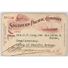 Image 1 : Southern Pacific Co pass, 1901  [179546]