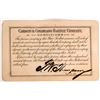 Image 2 : Yerington Signed Carson & Colorado Railway Pass 1894  [182836]