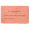 Image 2 : Evansville, Paducah & Tennessee River Packet Co pass, 1887  [179559]