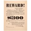 Image 1 : Wanted Poster: Sacramento Murder 1888  [182462]