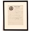 Image 1 : Lincoln:  Orion Clemens Autograph 1863 Nev Territory  [181793]