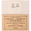 Image 1 : Lincoln: Campaign Portraits of Lincoln & Hamlin  [182021]