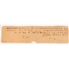 Image 1 : Lincoln: Garrett Elkin Signed Tax Receipt  [182765]