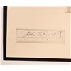 Image 2 : Lincoln: John Todd Stuart Autograph  [182752]