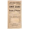 Image 2 : Lincoln: John Wilkes Booth Playbill  [182328]
