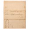Image 2 : Lincoln: Ninian W. Edwards Land Transfer Deed  [182027]