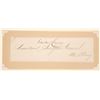 Image 2 : Lincoln: Surgeon Charles Henry Crane Autograph  [182322]